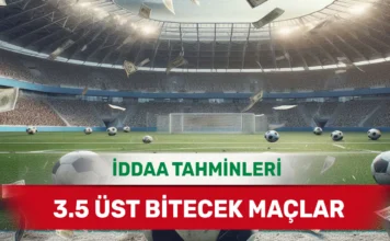 19 Nisan 2025 Cumartesi 3.5 Üst banko iddaa tahminleri