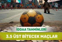 4 Nisan 2025 Cuma 3.5 Üst banko iddaa tahminleri