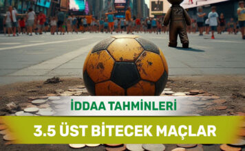4 Nisan 2025 Cuma 3.5 Üst banko iddaa tahminleri
