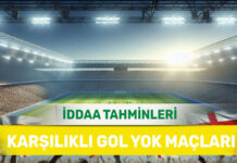 16 Nisan 2025 Çarşamba KG YOK banko iddaa tahminleri