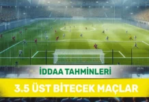 1 Mayıs 2025 Perşembe 3.5 Üst banko iddaa tahminleri