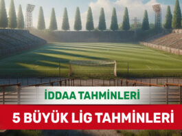 3 Mayıs 2025 Cumartesi 5 Büyük Lig banko iddaa tahminleri