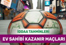 20 Mayıs 2025 Salı MS 1 banko iddaa tahminleri