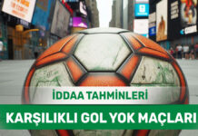 6 Mayıs 2025 Salı KG YOK banko iddaa tahminleri