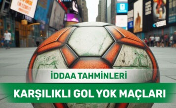 6 Mayıs 2025 Salı KG YOK banko iddaa tahminleri