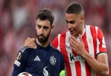 Manchester United Athletic Club Avrupa Ligi maçı