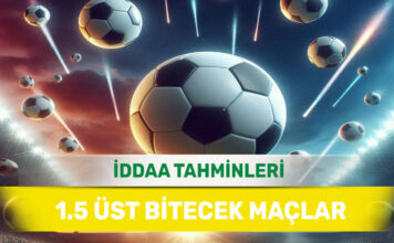 18 Haziran 2025 Çarşamba 1.5 Üst banko iddaa tahminleri