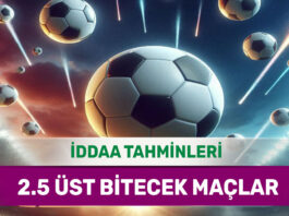 29 Haziran 2025 Pazar 2.5 Üst banko iddaa tahminleri