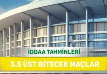 4 Haziran 2025 Çarşamba 3.5 Üst banko iddaa tahminleri