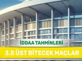 4 Haziran 2025 Çarşamba 3.5 Üst banko iddaa tahminleri