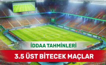 5 Haziran 2025 Perşembe 3.5 Üst banko iddaa tahminleri