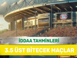 7 Haziran 2025 Cumartesi 3.5 Üst banko iddaa tahminleri