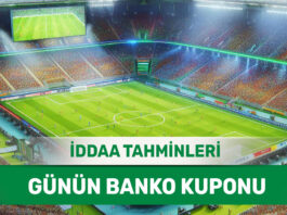 11 Haziran 2025 Çarşamba banko iddaa tahminleri
