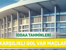 6 Temmuz 2025 Pazar KG VAR banko iddaa tahminleri
