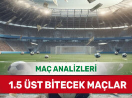 24 Ağustos 2025 Pazar 1.5 Üst yorumlu maç analizleri