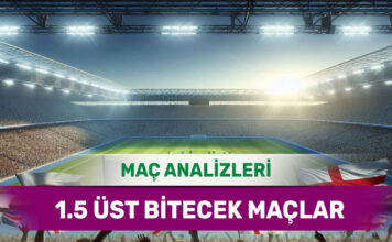 31 Ağustos 2025 Pazar 1.5 Üst yorumlu maç analizleri