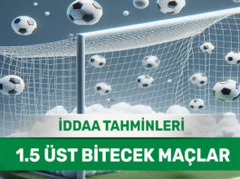 5 Ağustos 2025 Salı 1.5 Üst banko iddaa tahminleri
