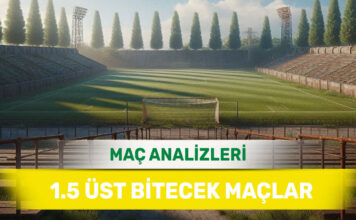 23 Ağustos 2025 Cumartesi 1.5 Üst yorumlu maç analizleri