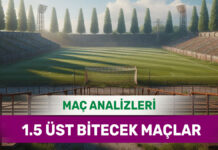 28 Ağustos 2025 Perşembe 1.5 Üst yorumlu maç analizleri