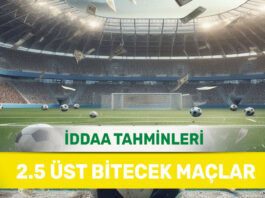 6 Ağustos 2025 Çarşamba 2.5 Üst banko iddaa tahminleri