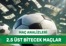 26 Ağustos 2025 Salı 2.5 Üst yorumlu maç analizleri