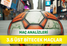 27 Ağustos 2025 Çarşamba 3.5 Üst yorumlu maç analizleri