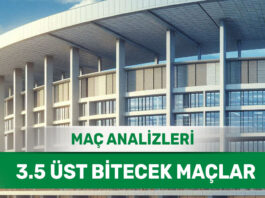 23 Ağustos 2025 Cumartesi 3.5 Üst yorumlu maç analizleri