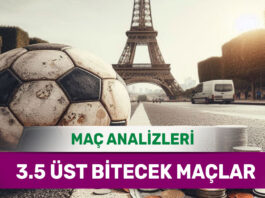 22 Ağustos 2025 Cuma 3.5 Üst yorumlu maç analizleri