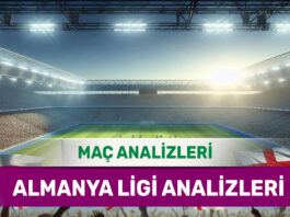 23 Ağustos 2025 Cumartesi Almanya ligi yorumlu maç analizleri