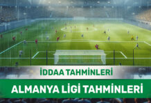8 Ağustos 2025 Cuma Almanya ligi banko iddaa tahminleri