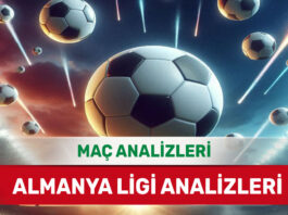 30 Ağustos 2025 Cumartesi Almanya ligi yorumlu maç analizleri