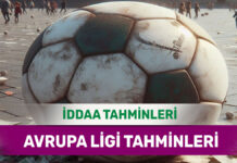 5 Ağustos 2025 Salı Avrupa Ligi banko iddaa tahminleri