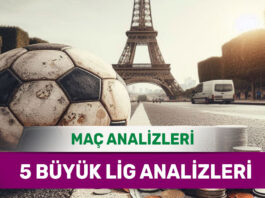 24 Ağustos 2025 Pazar 5 Büyük Lig yorumlu maç analizleri