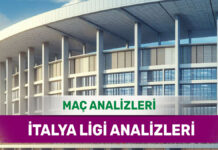30 Ağustos 2025 Cumartesi İtalya ligi yorumlu maç analizleri