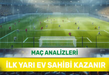 31 Ağustos 2025 Pazar İY 1 yorumlu maç analizleri