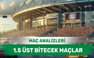 4 Eylül 2025 Perşembe 1.5 Üst yorumlu maç analizleri