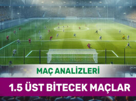 21 Eylül 2025 Pazar 1.5 Üst yorumlu maç analizleri