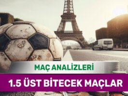 18 Eylül 2025 Perşembe 1.5 Üst yorumlu maç analizleri