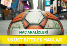29 Eylül 2025 Pazartesi 1.5 Üst yorumlu maç analizleri