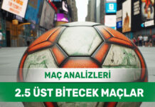 9 Eylül 2025 Salı 2.5 Üst yorumlu maç analizleri