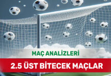 17 Eylül 2025 Çarşamba 2.5 Üst yorumlu maç analizleri