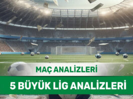 29 Eylül 2025 Pazartesi 5 Büyük Lig yorumlu maç analizleri