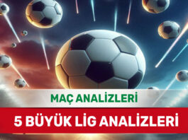 13 Eylül 2025 Cumartesi 5 Büyük Lig yorumlu maç analizleri
