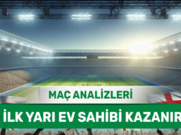 6 Eylül 2025 Cumartesi İY 1 yorumlu maç analizleri