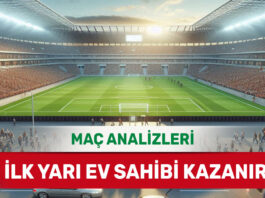 29 Eylül 2025 Pazartesi İY 1 yorumlu maç analizleri