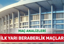6 Eylül 2025 Cumartesi İY X yorumlu maç analizleri