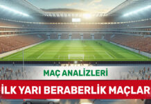 1 Eylül 2025 Pazartesi İY X yorumlu maç analizleri