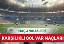 23 Eylül 2025 Salı KG VAR yorumlu maç analizleri