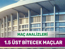 16 Ekim 2025 Perşembe 1.5 Üst yorumlu maç analizleri