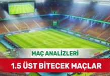 20 Ekim 2025 Pazartesi 1.5 Üst yorumlu maç analizleri